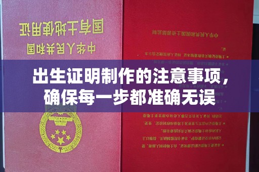 永济出生证明制作的注意事项，确保每一步都准确无误